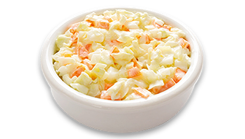 coleslaw in bowl