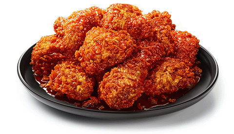 Hot and spicy wings